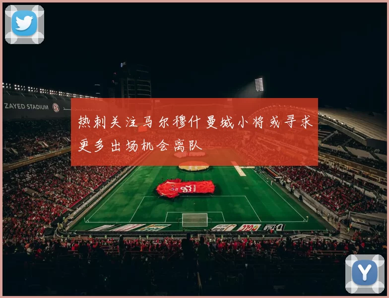 热刺关注马尔穆什曼城小将或寻求更多出场机会离队