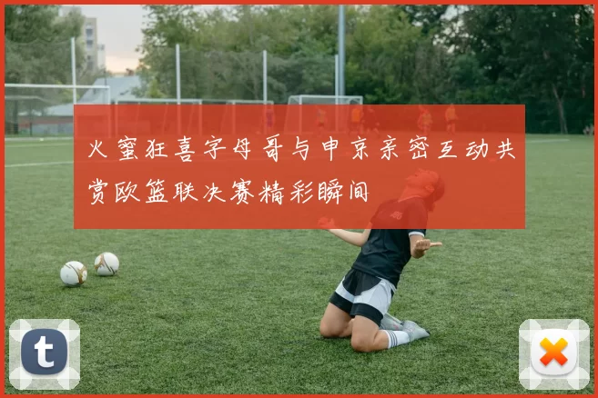 火蜜狂喜字母哥与申京亲密互动共赏欧篮联决赛精彩瞬间